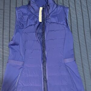 Lululemon Athletica Royal Blue Quilted Vest